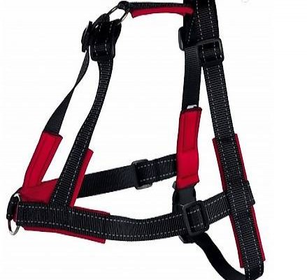  TRIXIE Hundegschirr Lead"n"Walk Soft Grösse L-XL 65-105 cm